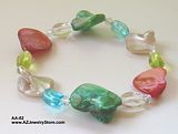Colorful Shell Bracelet